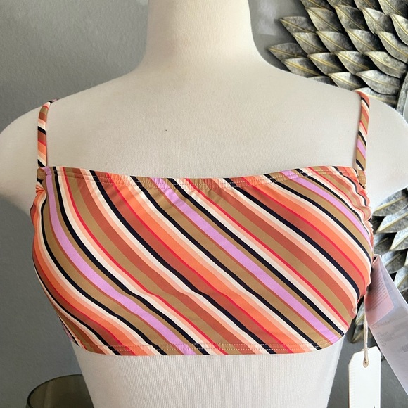 Billabong Eco Time to go Ruched tank Bikini Top - Picture 6 of 13